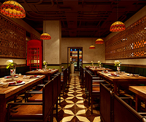 上海菜餐厅餐饮空间设计