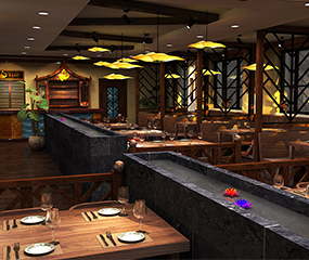 泰美蕉叶丨泰式餐厅设计
