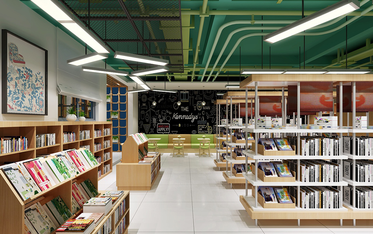 书店设计丨公共空间设计13