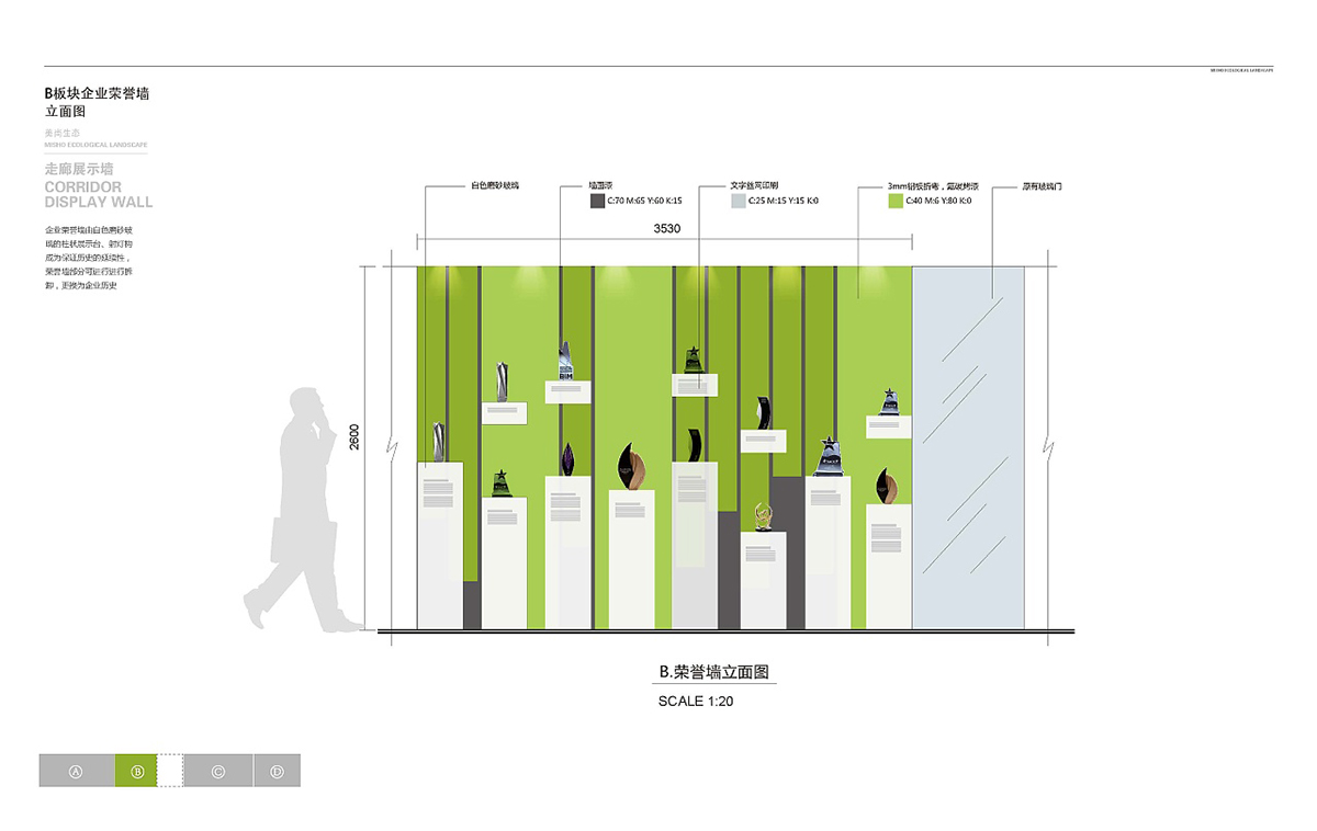 健康丨企业文化墙设计03